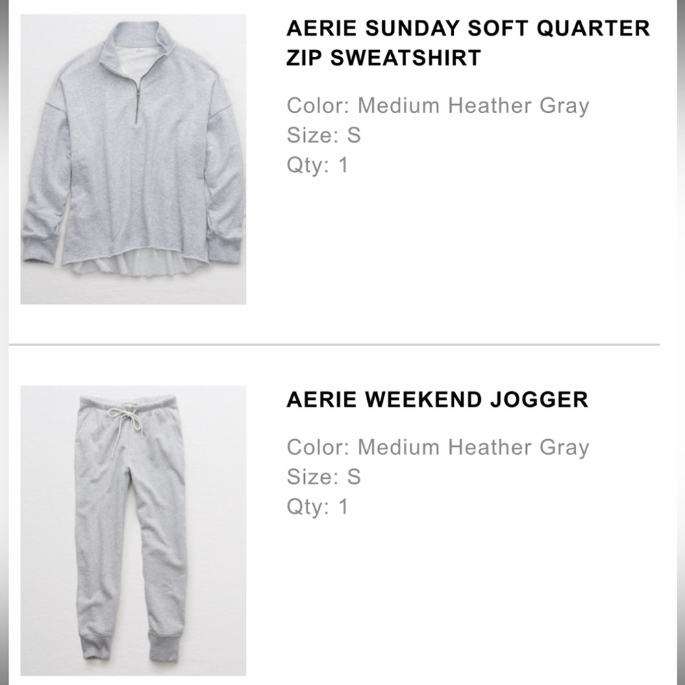 Aerie Matching Sweat Set